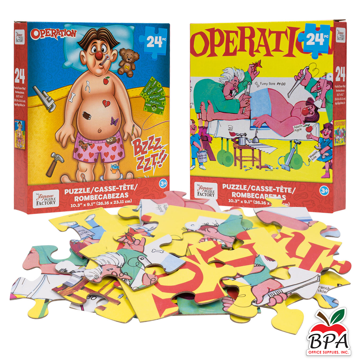 Rompecabeza •  Rompecabezas de 24 piezas "Retro Operation"